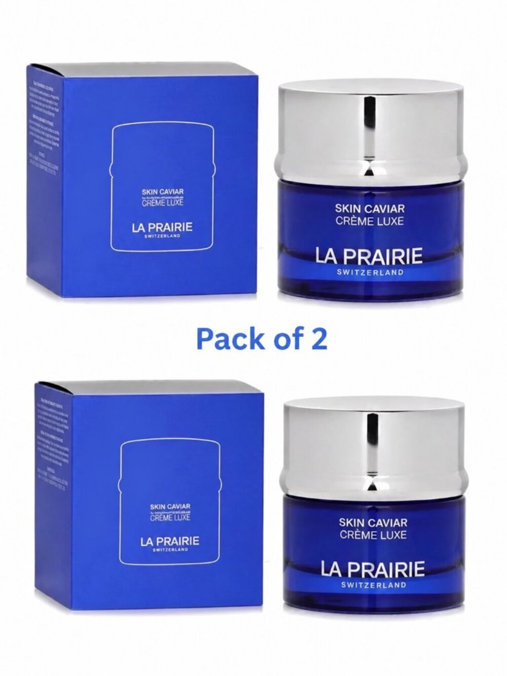 La Prairie - Skin Caviar Luxe Cream (50ml/1.7oz ) - Pack of 2